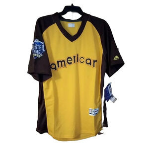 2016 MLB All Star Game Jersey American League Majestic FlexBase Authentic Sz 40